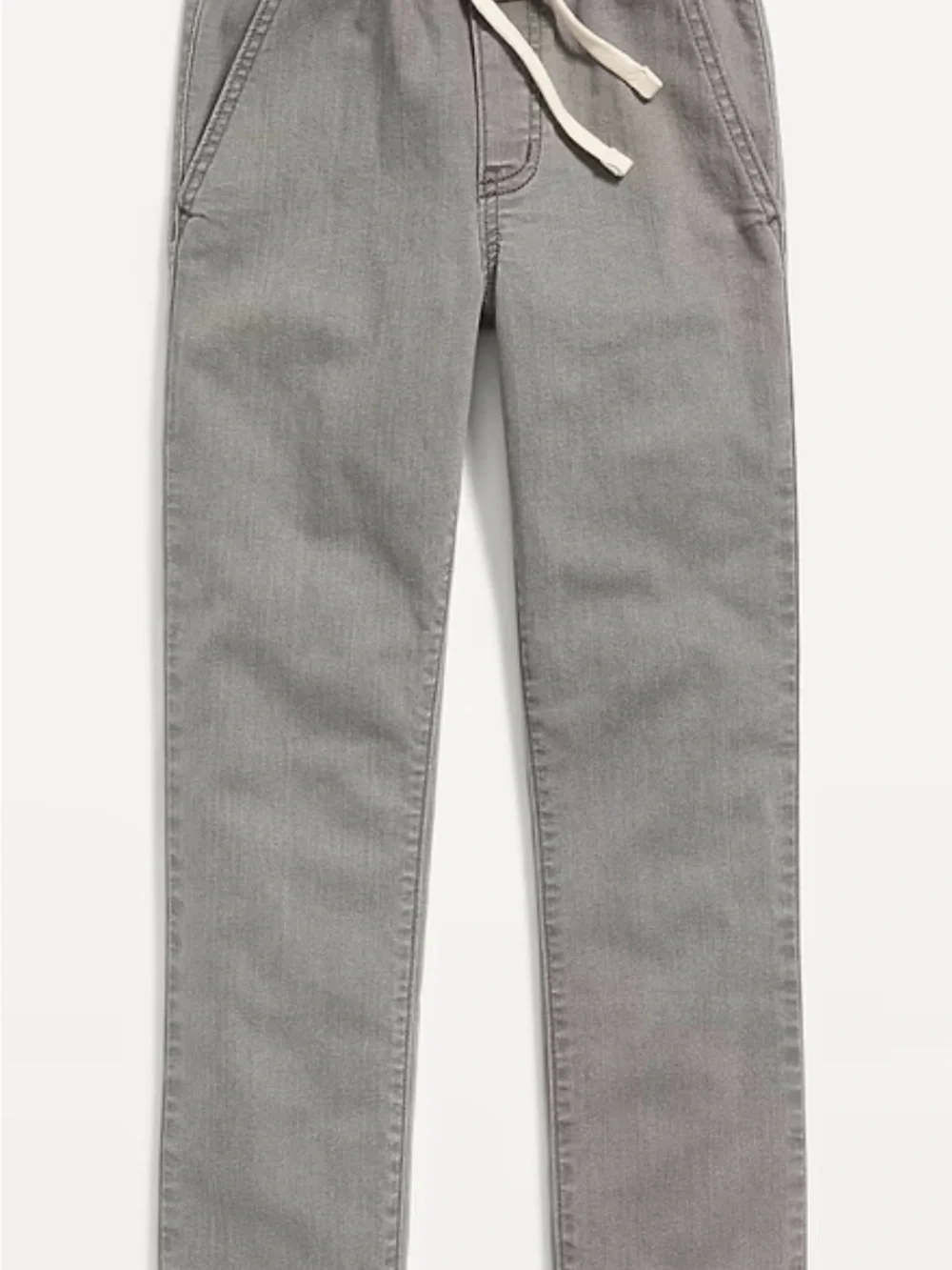 Old Navy Gray Pull-On Kids Casual Pants with Drawstring